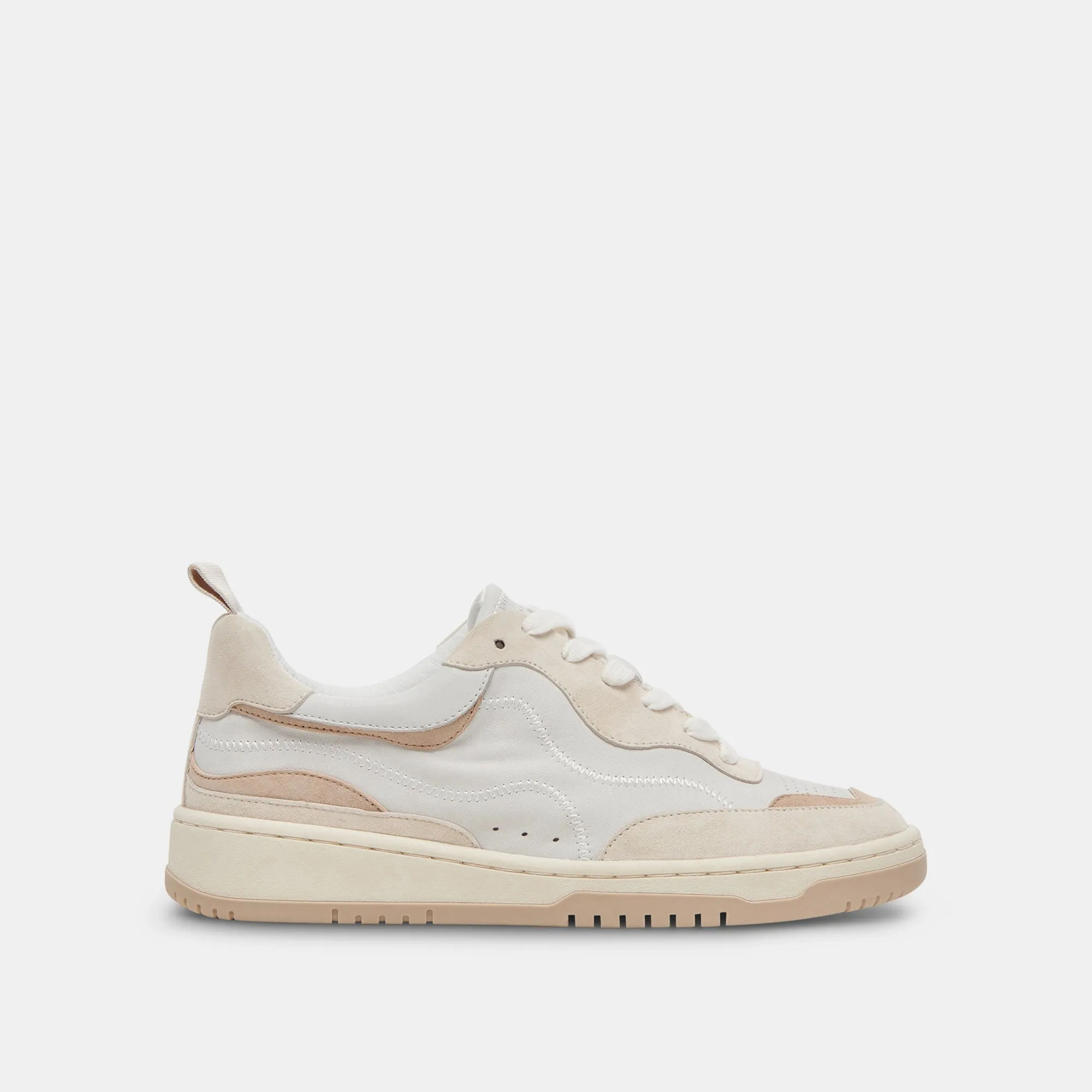 ADELLA SNEAKERS WHITE DUNE LEATHER - re:vita