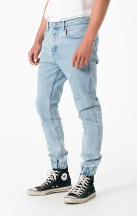 Afends Mens Reclaim - Stone Blue - Denim Pant