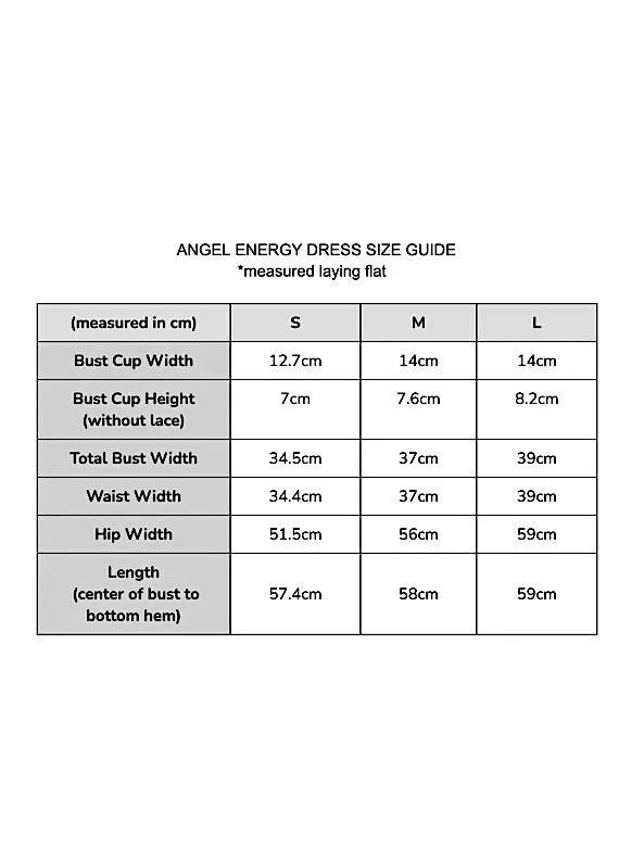 Angel Energy Dress // White