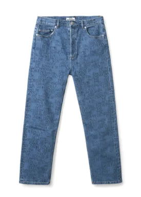 A.P.C. X Braindead Jeans Blue