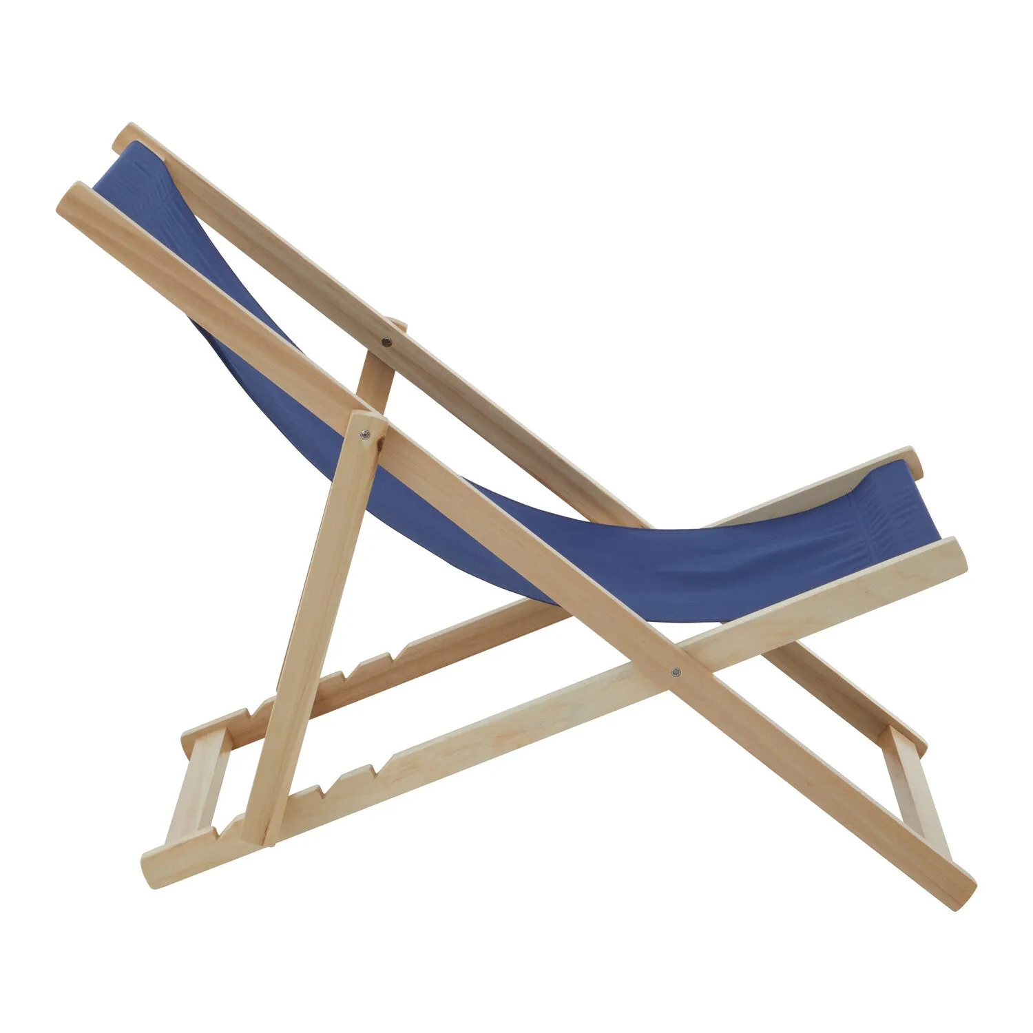 Beauport Navy Deck Chair