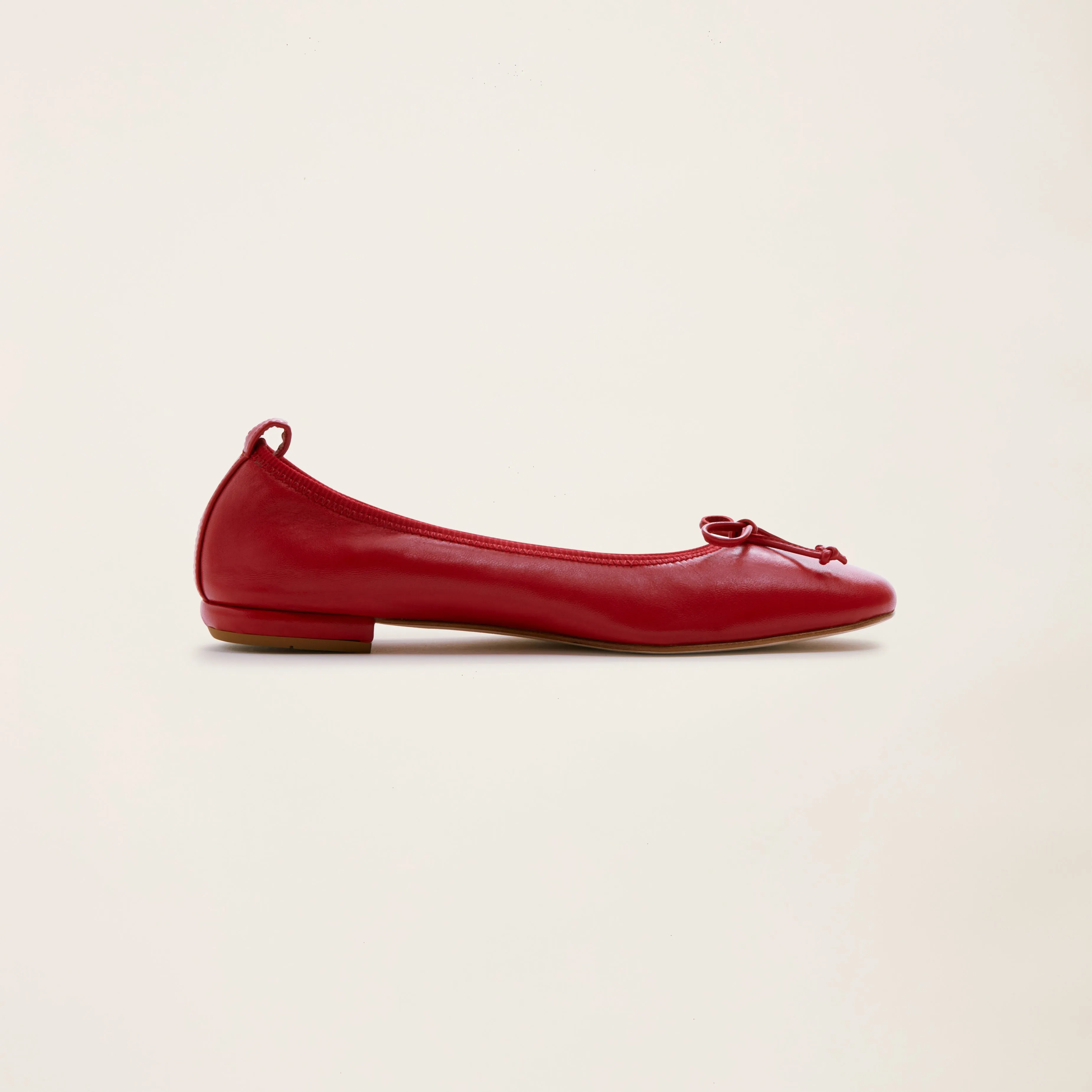 Bella Leather Ballet Flat