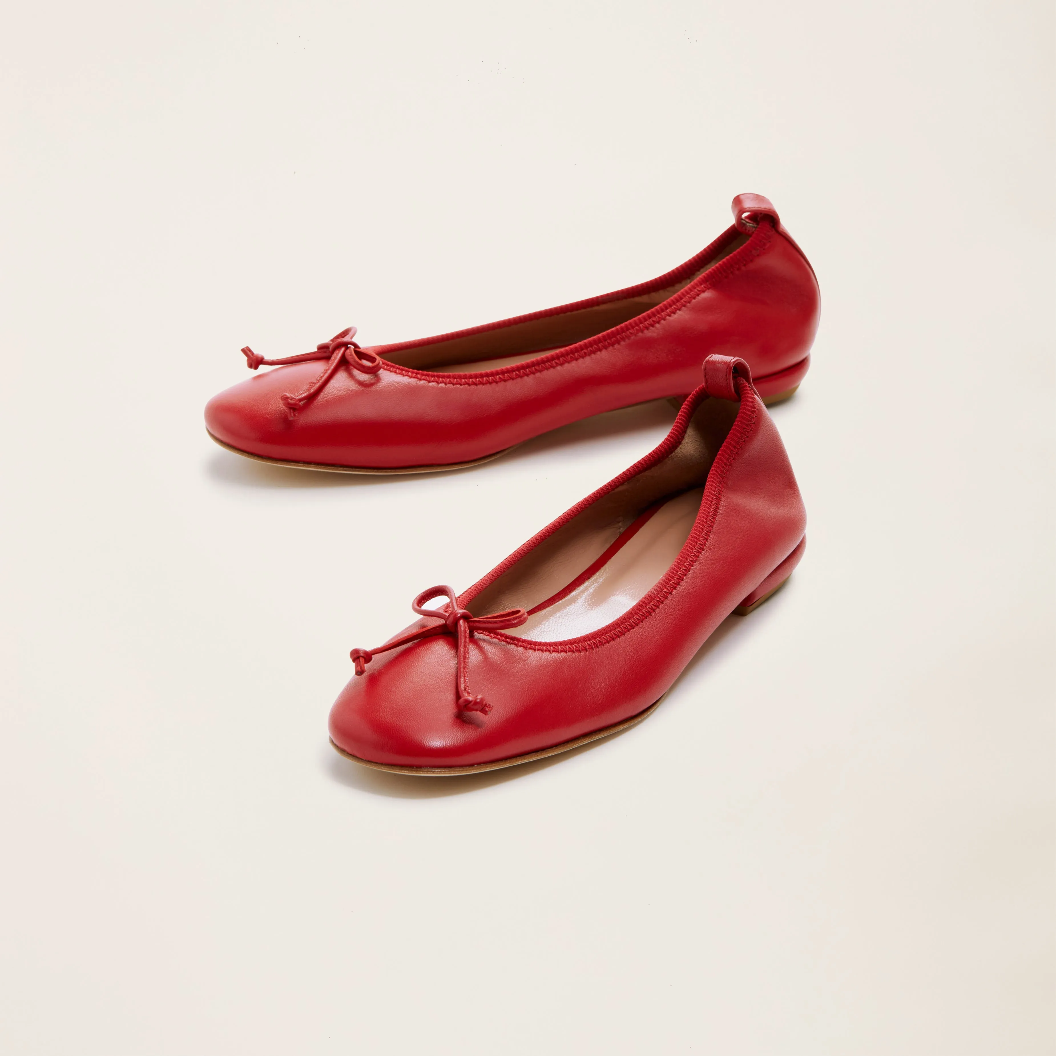Bella Leather Ballet Flat