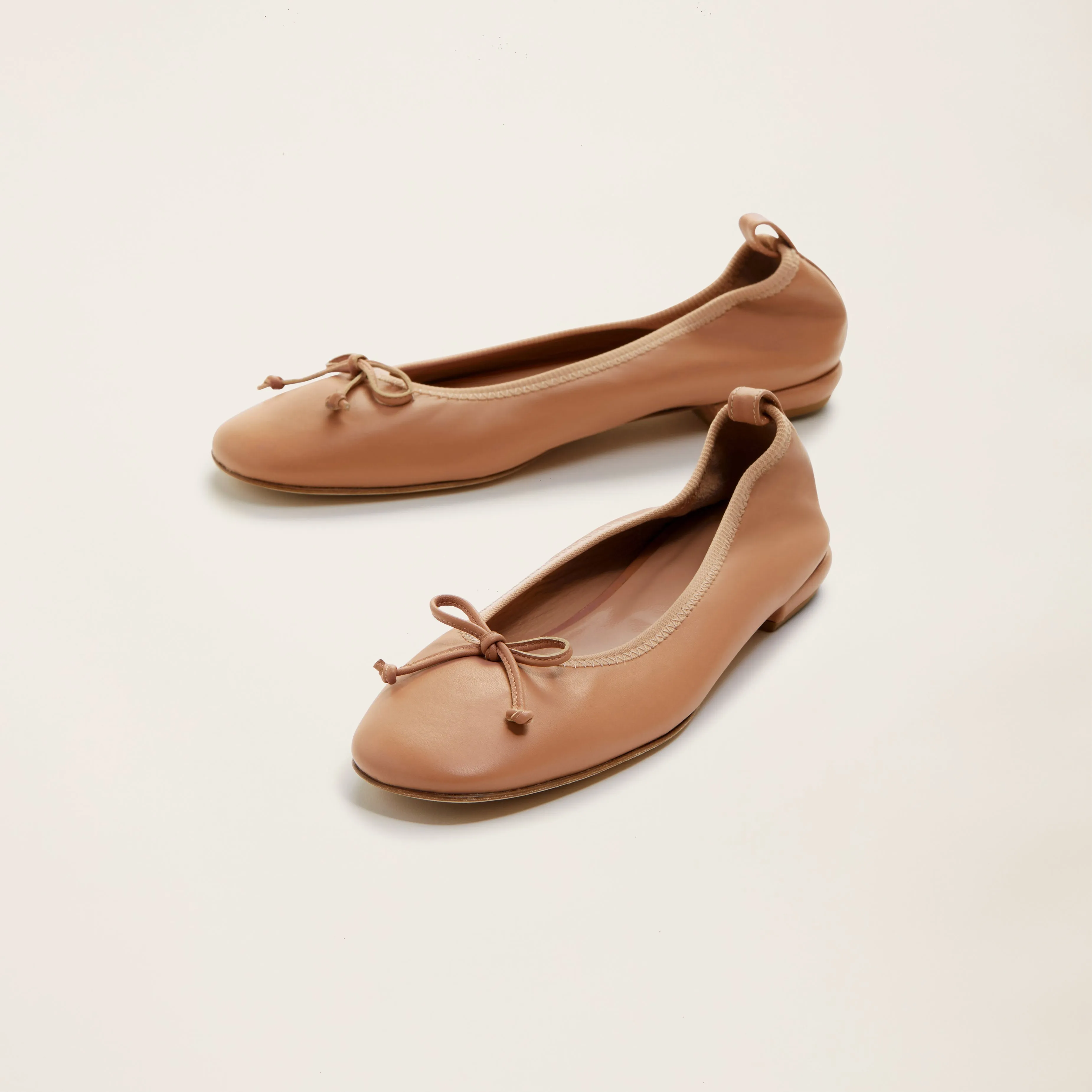 Bella Leather Ballet Flat