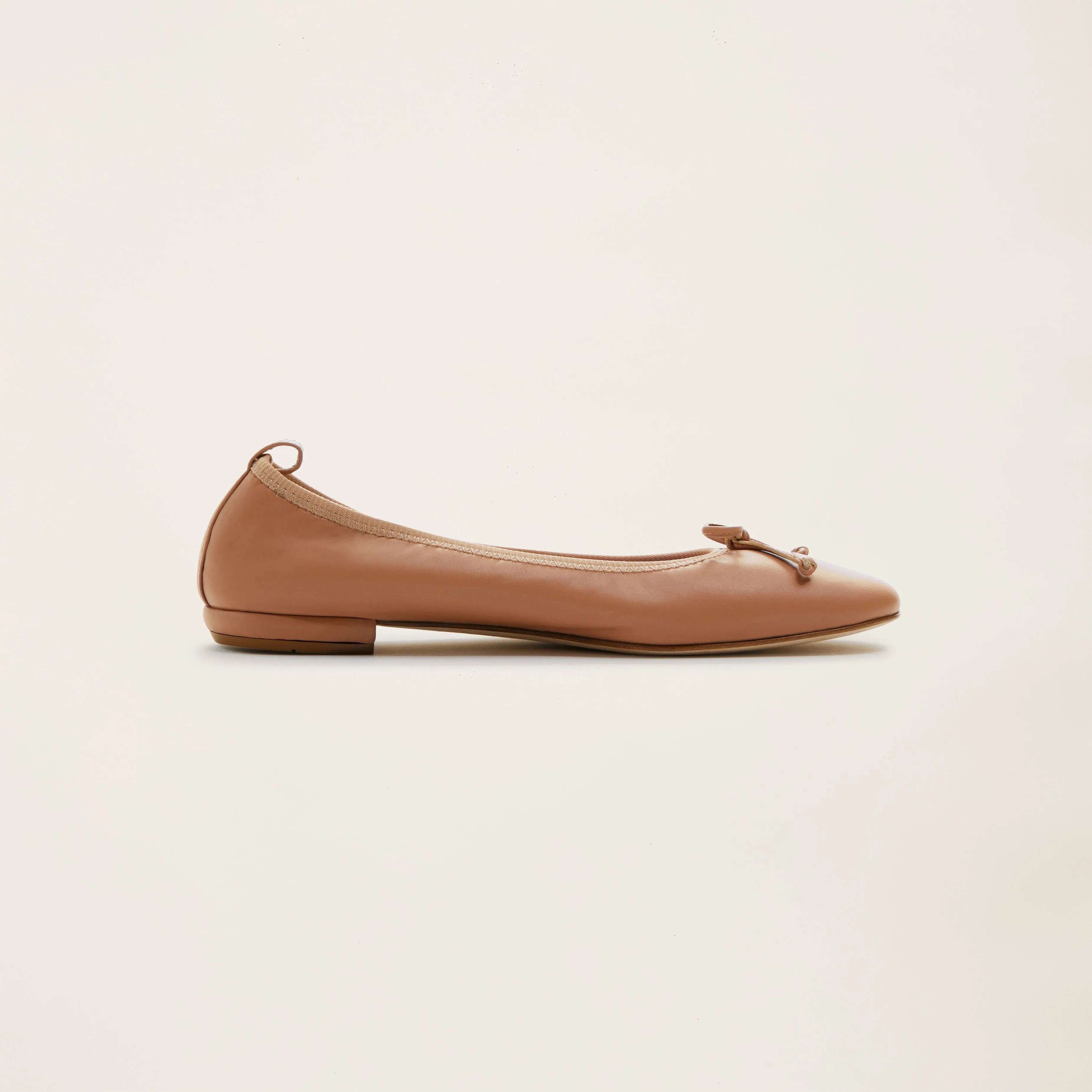 Bella Leather Ballet Flat