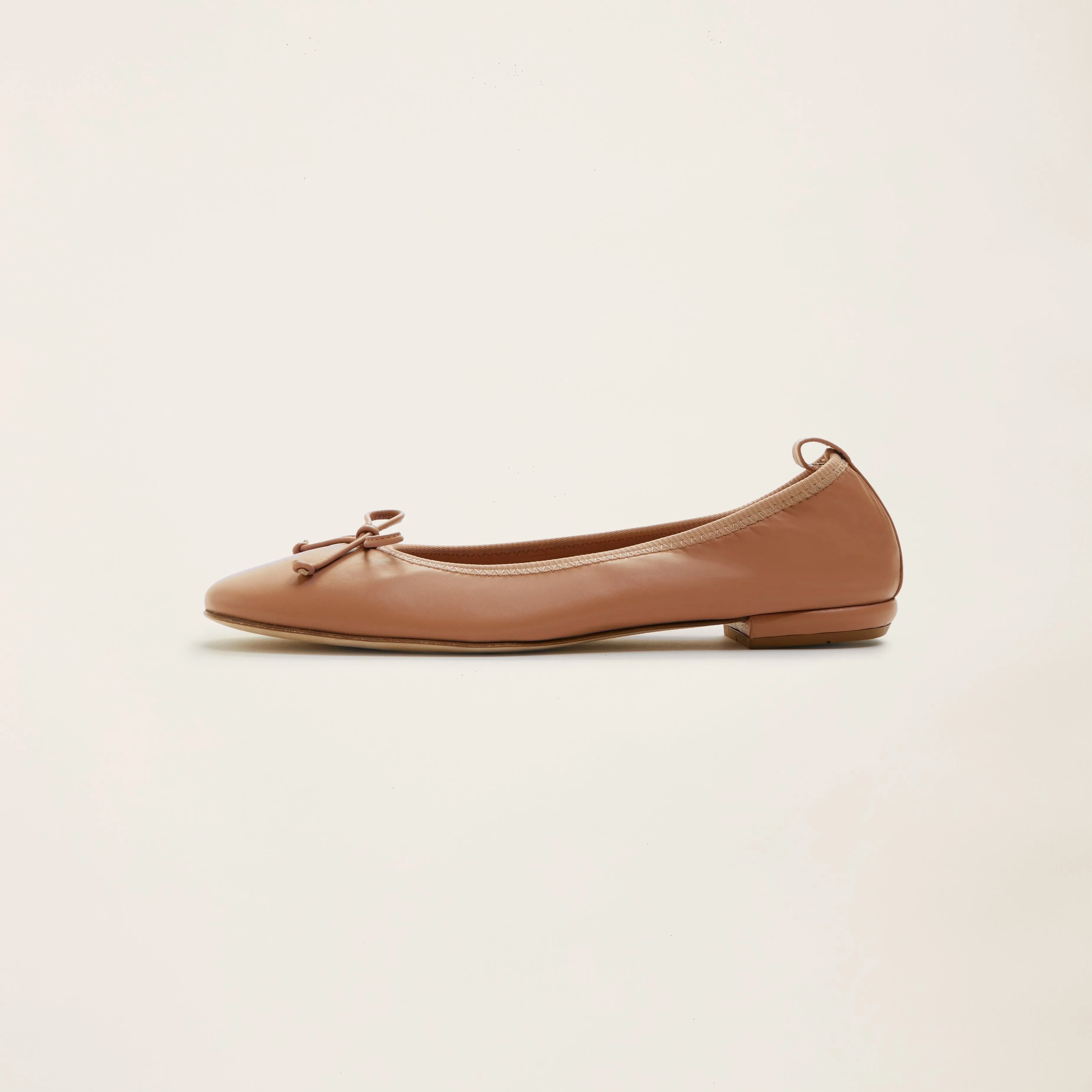 Bella Leather Ballet Flat