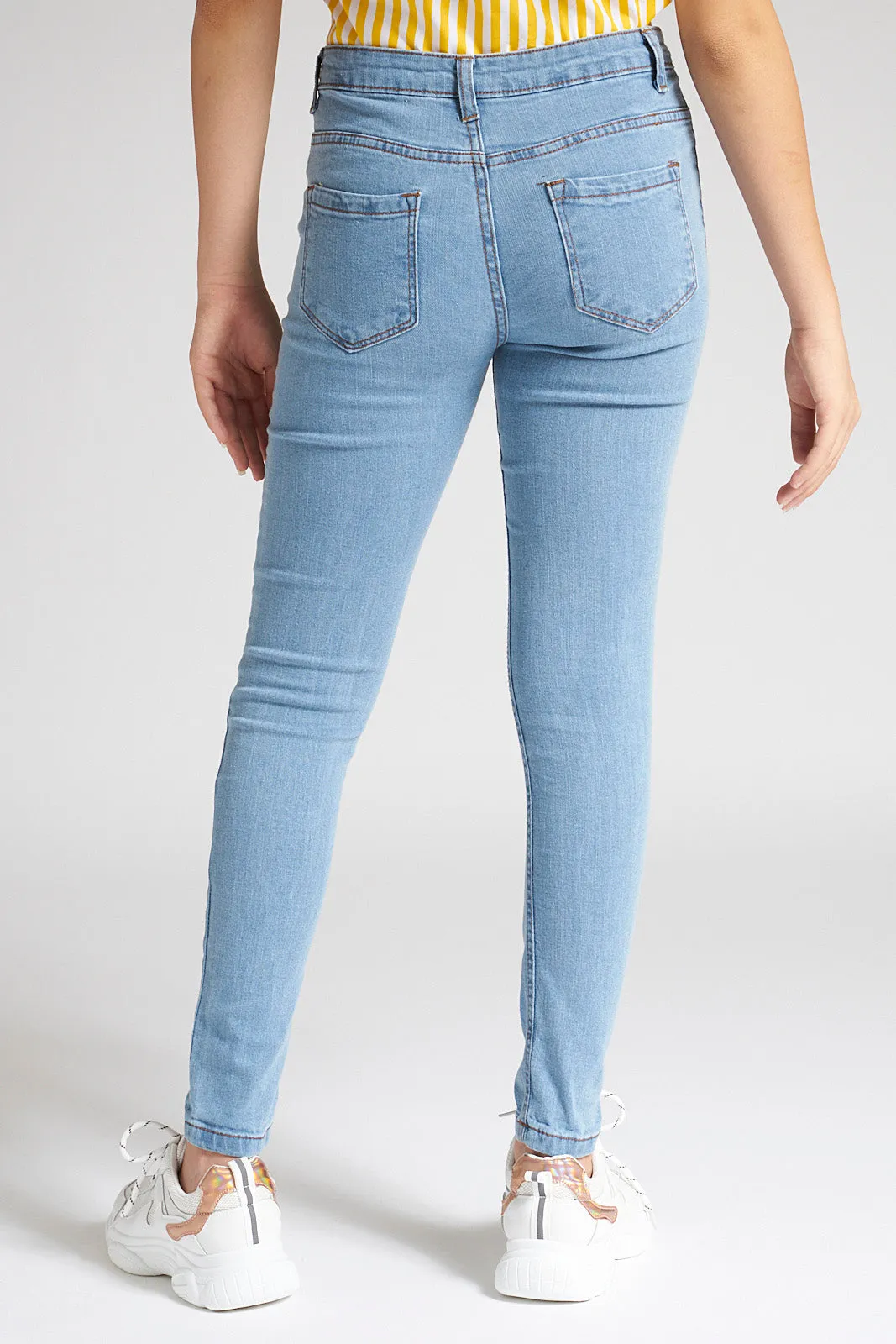 Blue Basic Skinny Jean