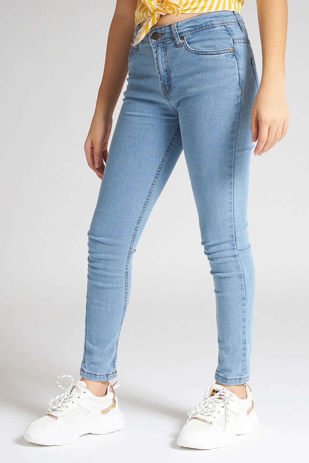 Blue Basic Skinny Jean