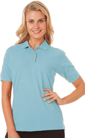 Blue Generation BG6204 Ladies' Short Sleeve Superblend Pique Polo