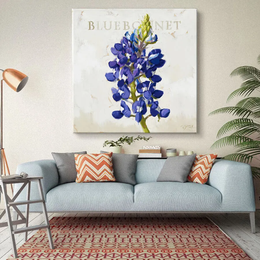 Bluebonnet Giclee Wall Art