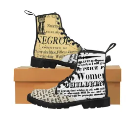 Canvas Boots AL BLUE DESIGNED NEGROE