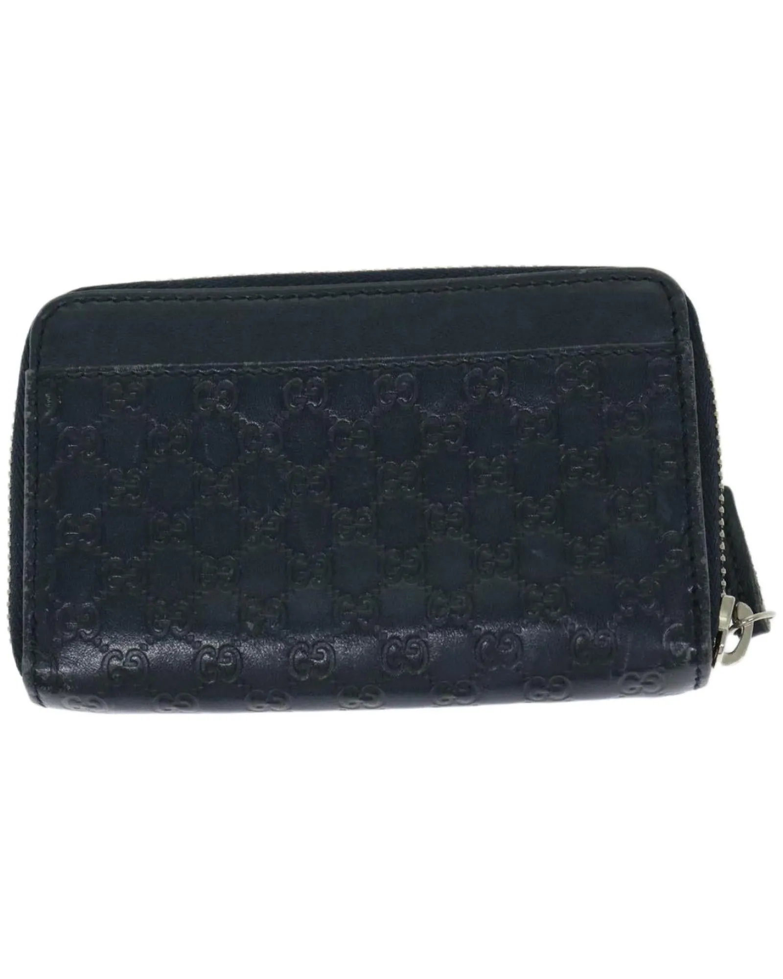 Canvas Coin Purse with Iconic Design Detailing