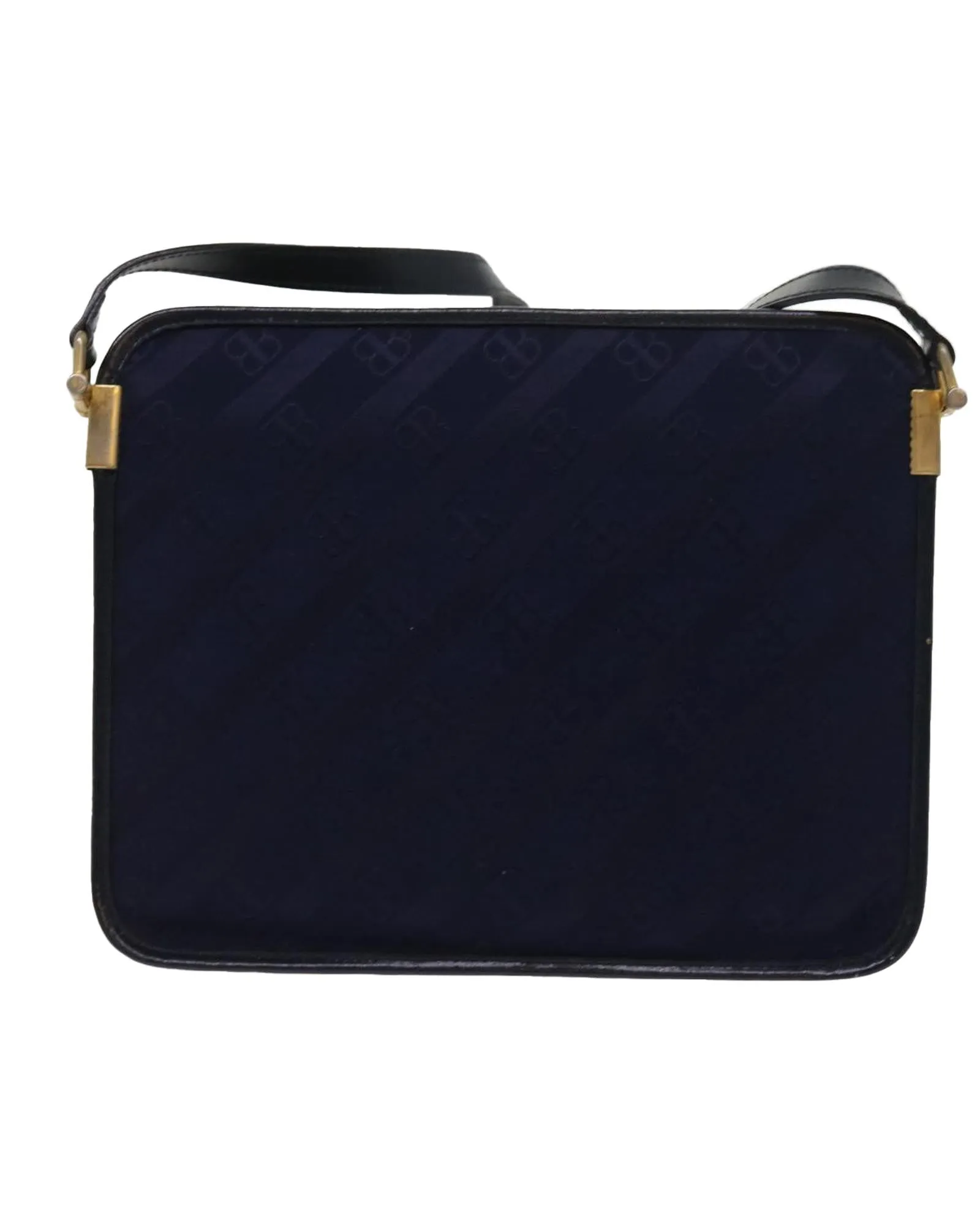 Canvas Navy Shoulder Bag by Balenciaga