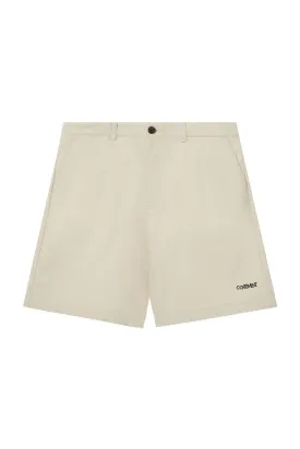COMPACT COTTON TWILL WIDE-LEG SHORTS