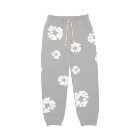 Denim Tears The Cotton Wreath Sweatpants, Gray