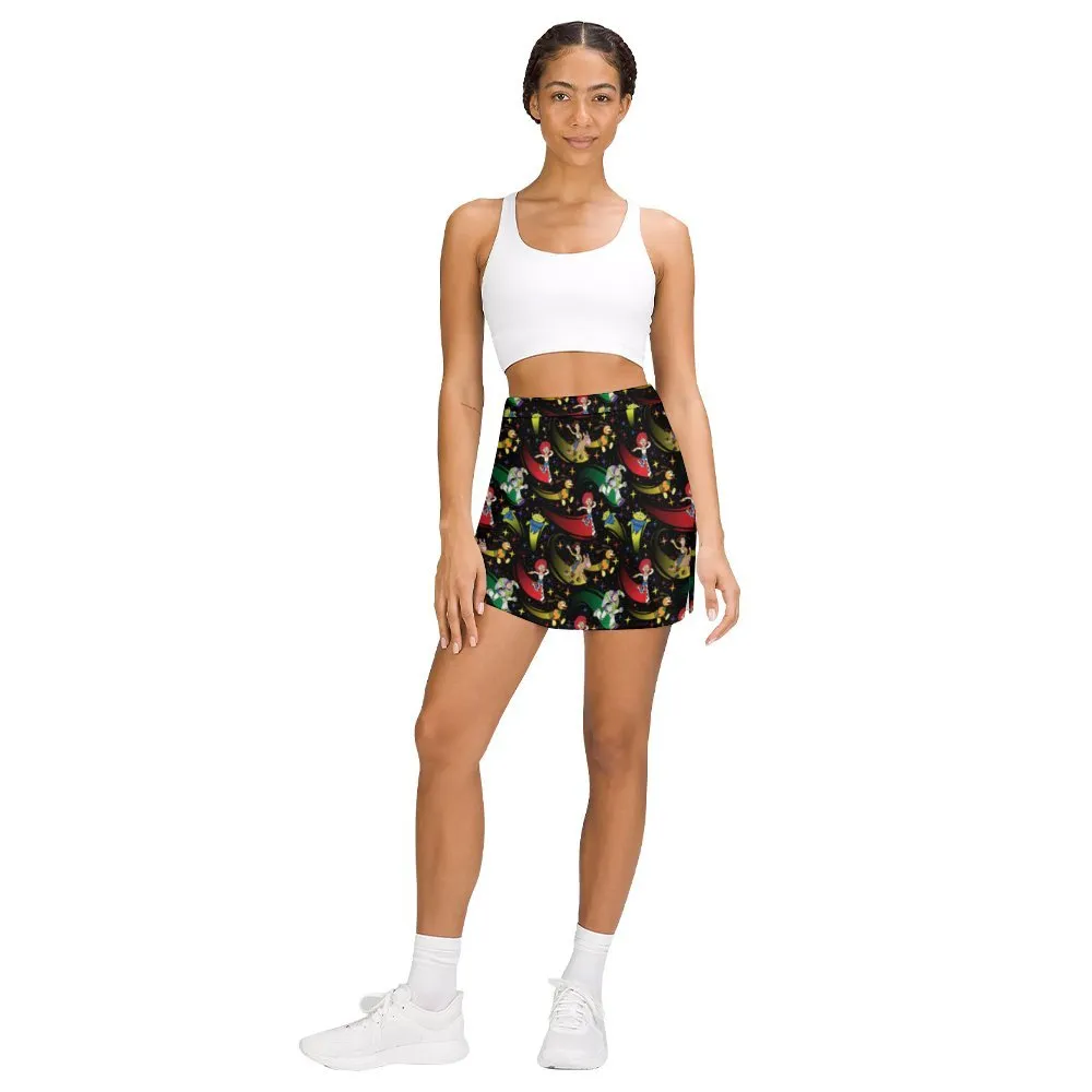 Disney Toy Story Roundup Friends Athletic A-Line Skirt With Pocket