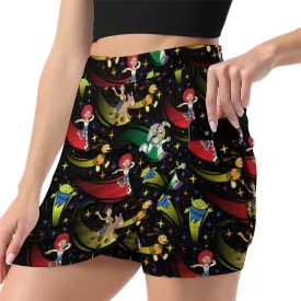 Disney Toy Story Roundup Friends Athletic A-Line Skirt With Pocket