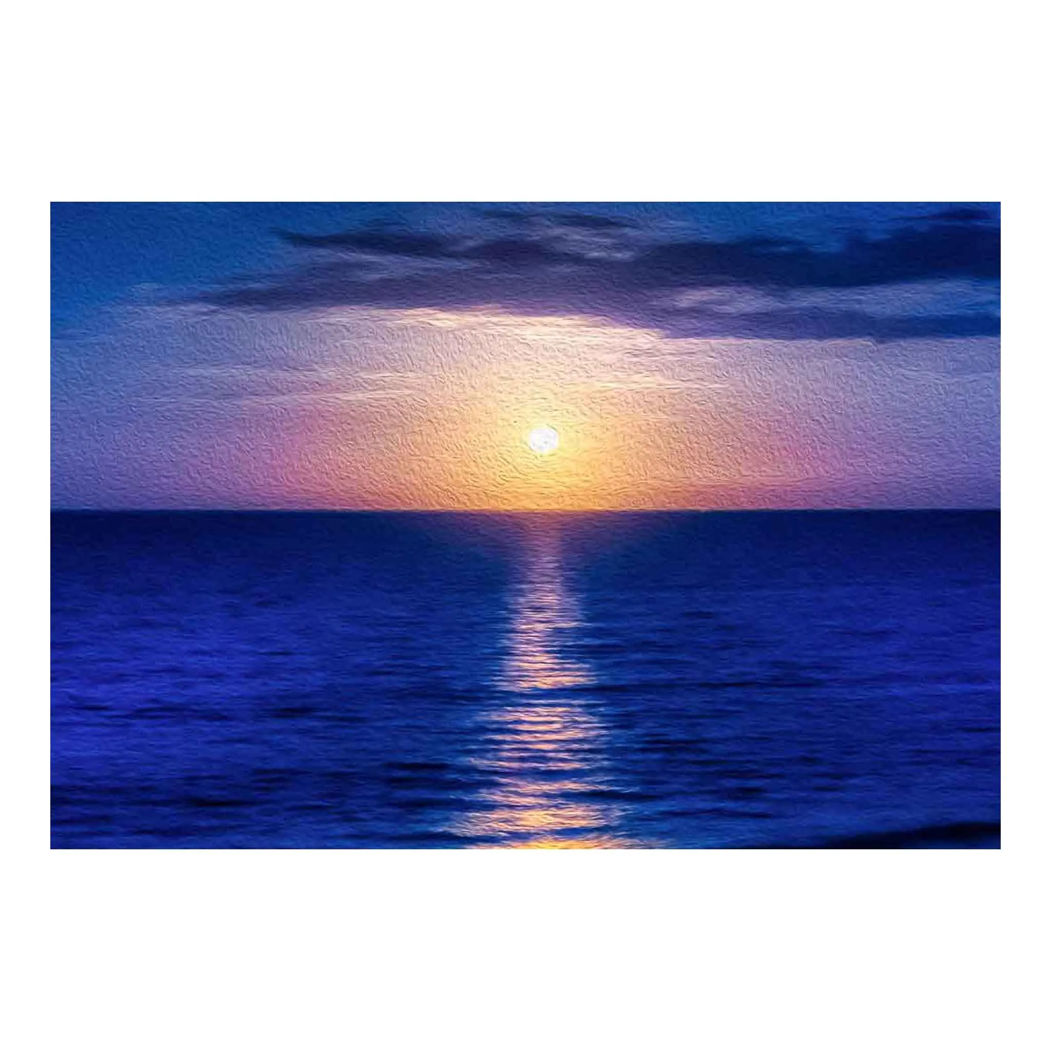 ECC "Blue Moon" Canvas Print - 8x10