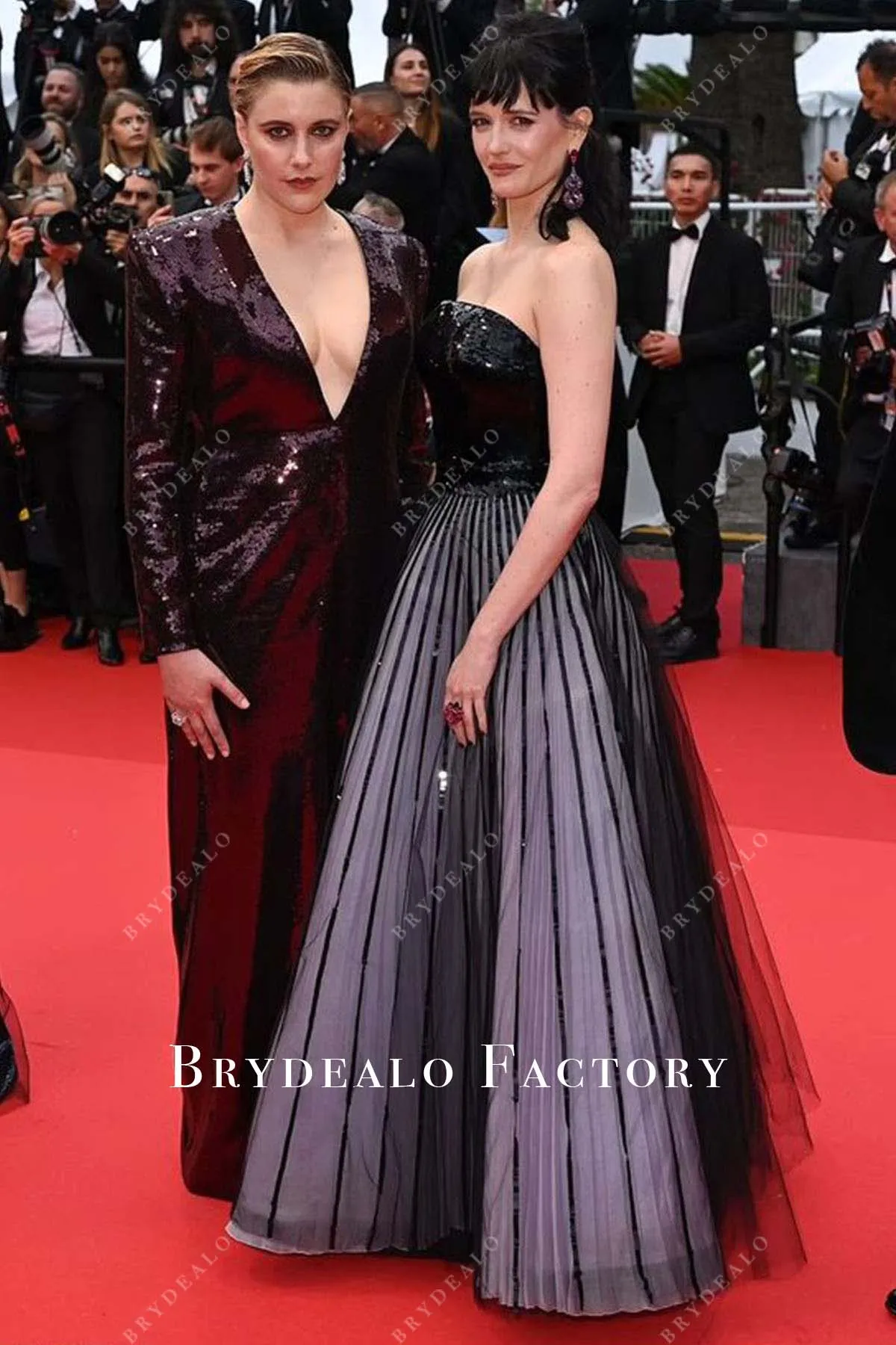 Eva Green Black Dress 2024 Cannes Film Festival