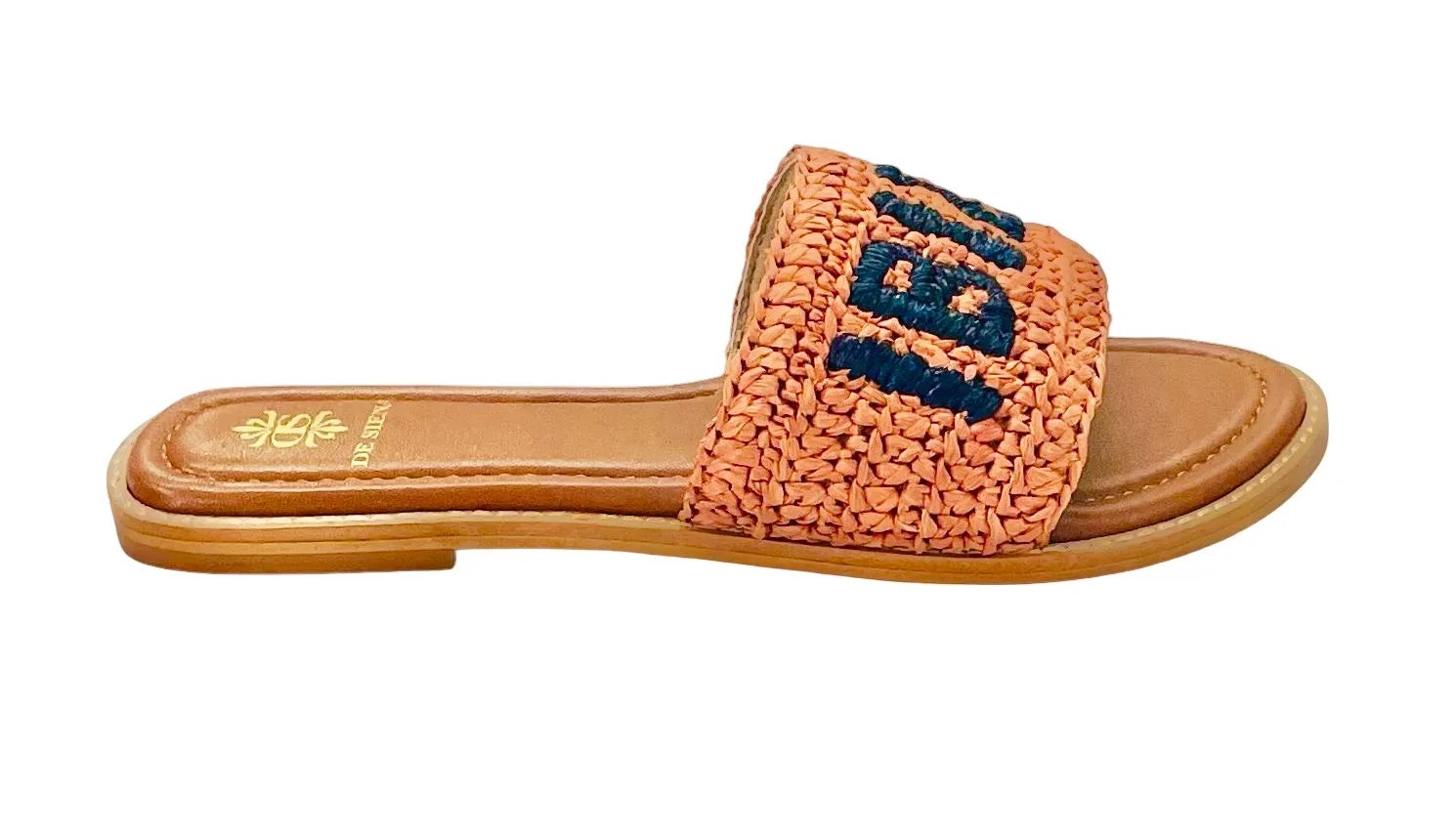 IBIZA  RAFFIA TOBACCO BLACK