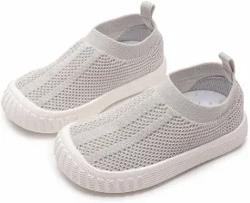 Jack & Lily Canvas Sneakers for Kids - Breathable Toddler Shoes with Non-Slip Sole for Confident Steps - Slip on Shoes for Comfort & Daily Play - Baby Sneakers Keep Little Feet Happy All Day