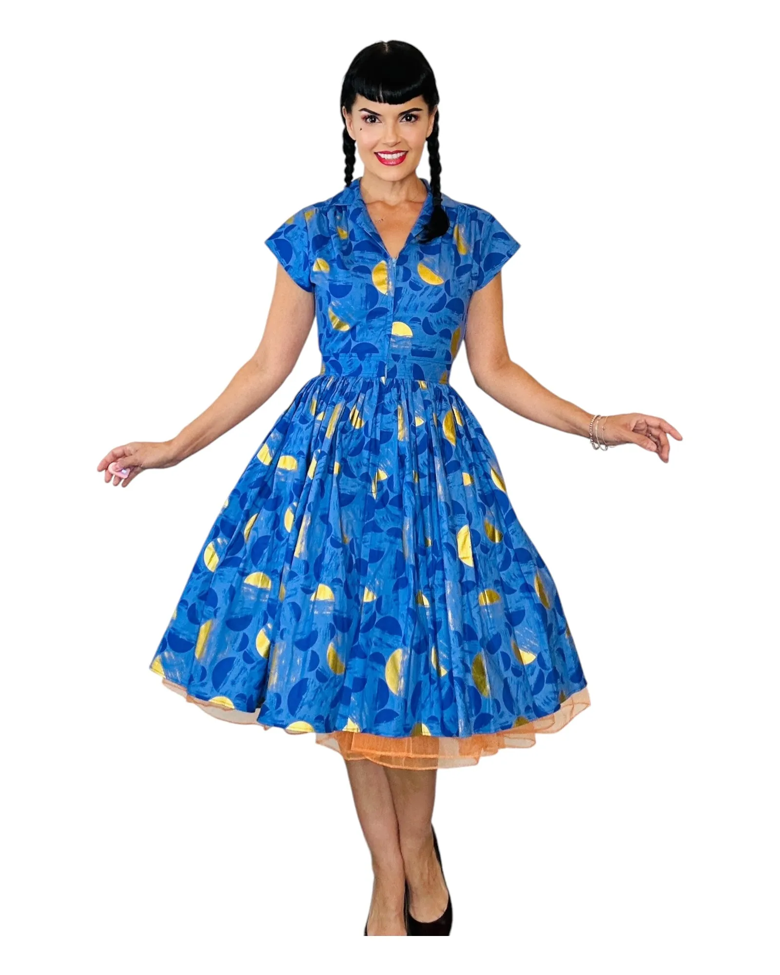 Joni Dress in Blue Moon Baby