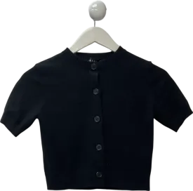 Lioness Black Short Sleeve Sweater UK XS
