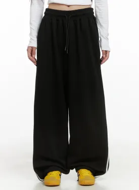 Snap-Button Track Sweatpants CG430