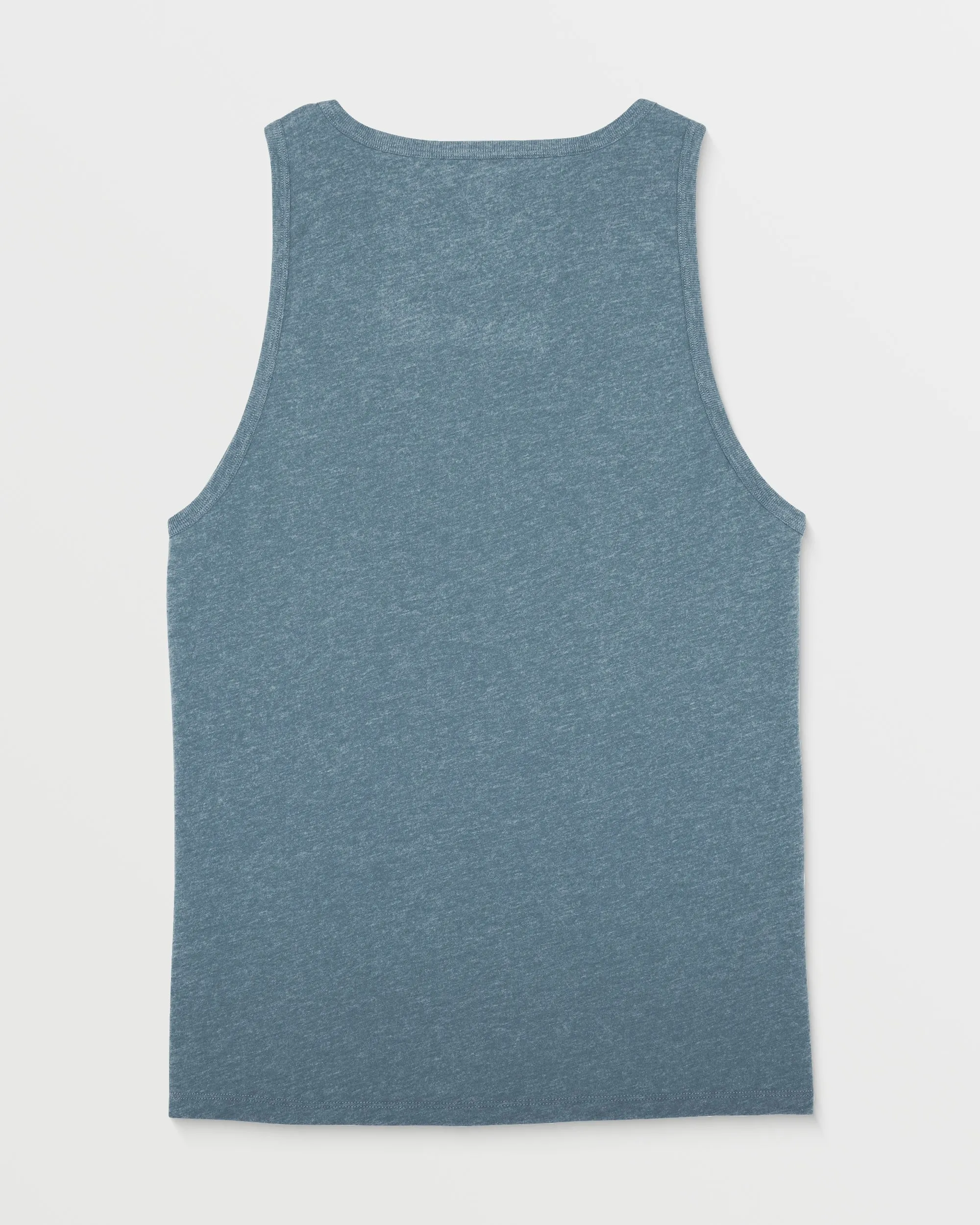 Solid Heather Tank - Stormy Blue