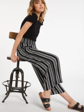 Sunrise Show Pants - Black White