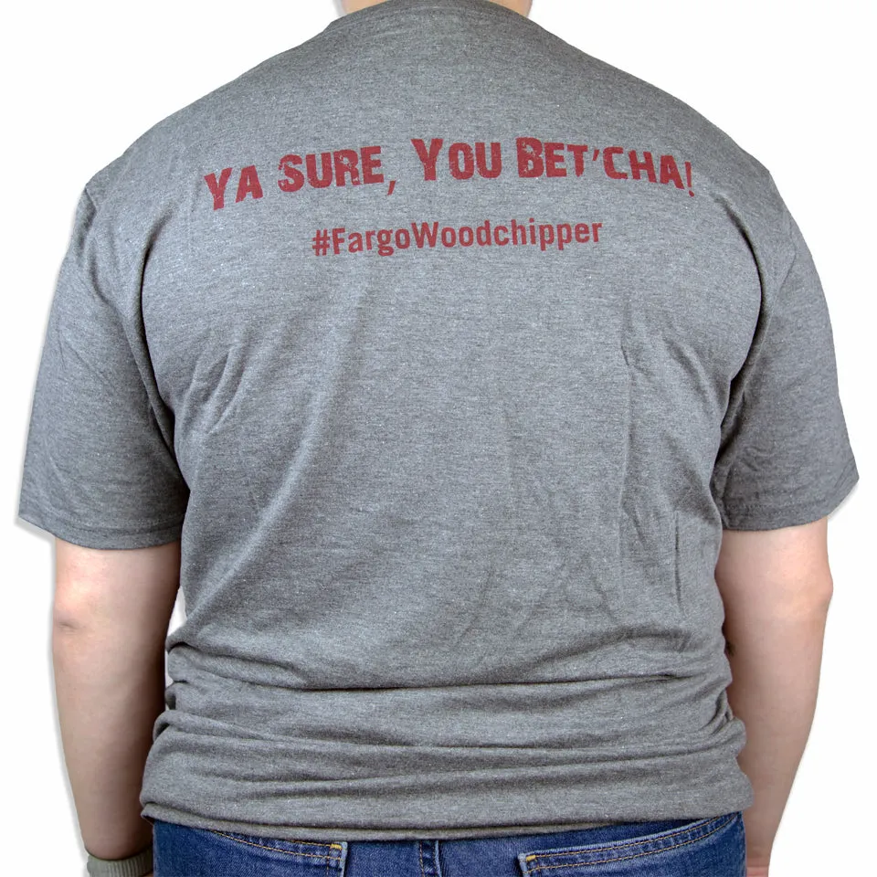 T-Shirt - FARGO Woodchipper (Gray)