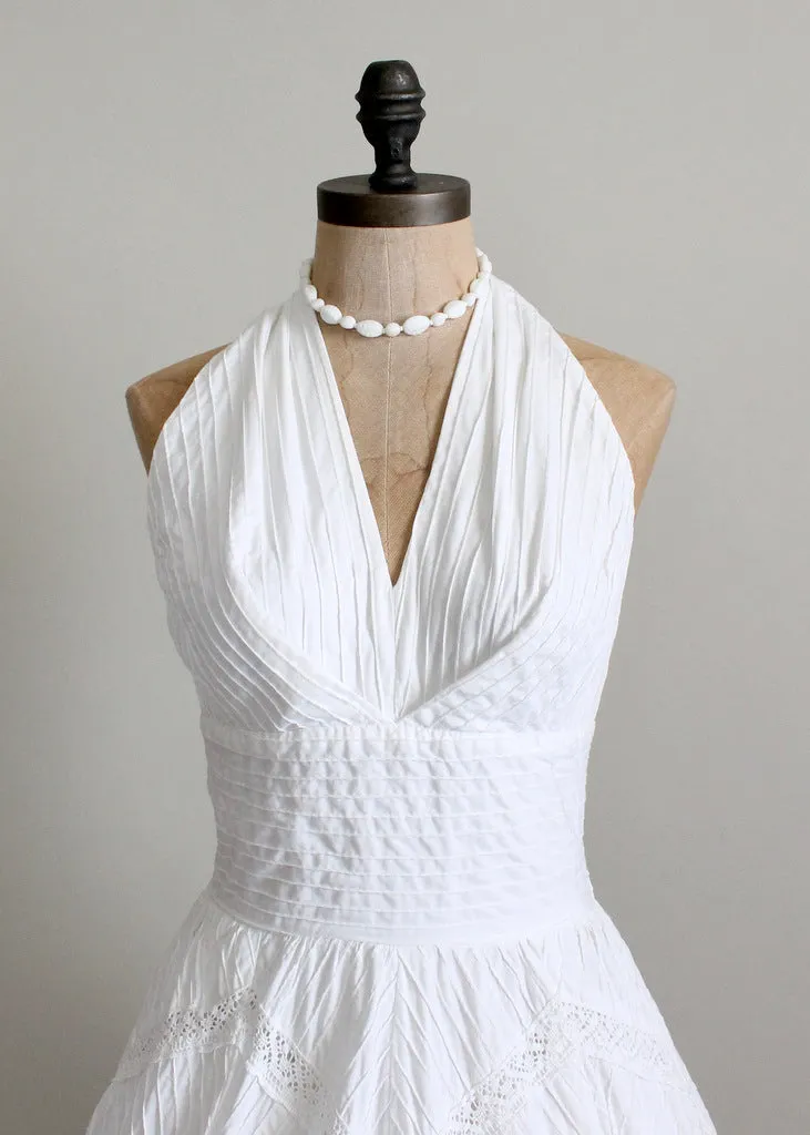 Vintage 1950s Mexican Wedding Dress