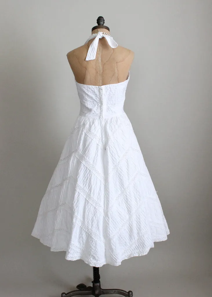 Vintage 1950s Mexican Wedding Dress